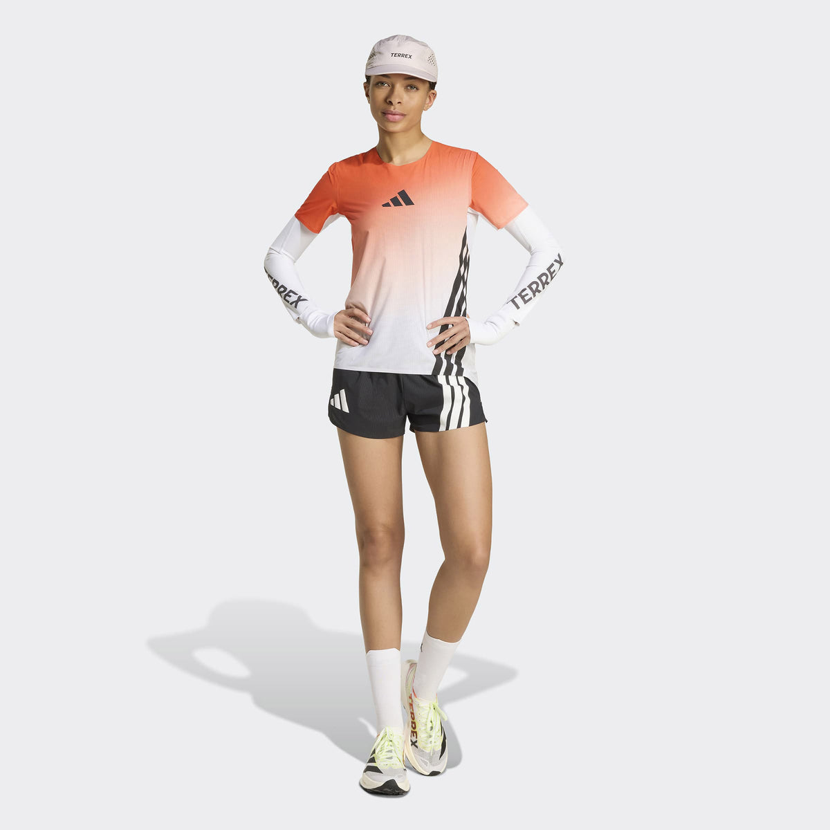 Adidas Terrex Xperior Pro Kadın Beyaz Koşu T-shirt