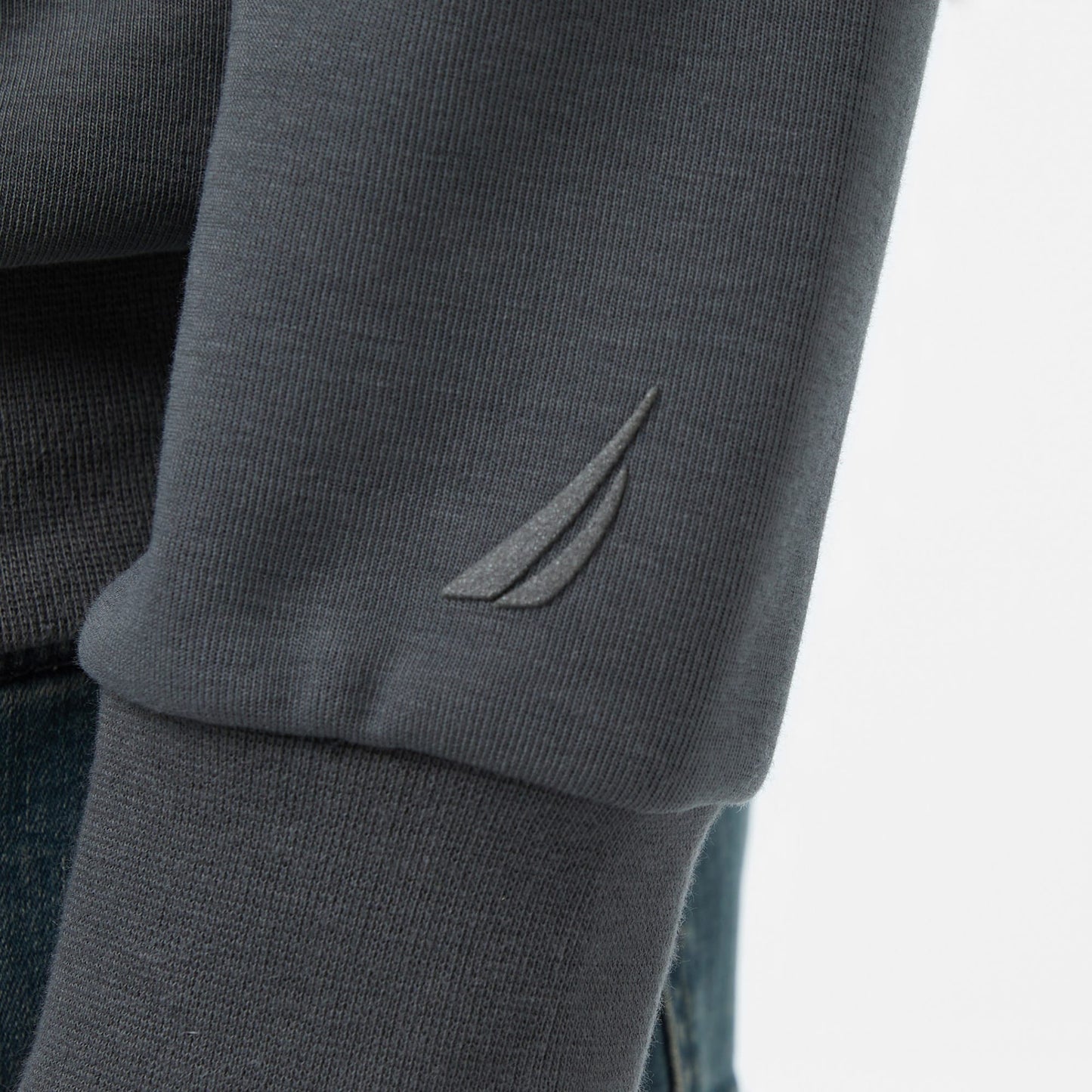 Nautica Erkek Gri Classic Fit Sweatshirt
