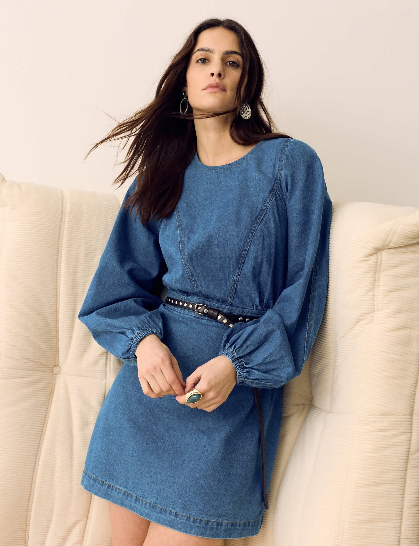 Per Una Denim Elbise