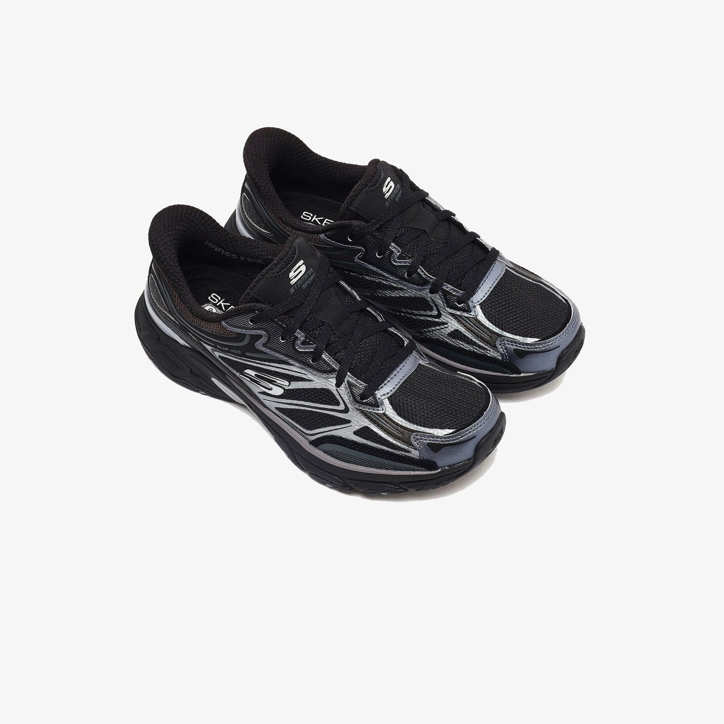 Skechers Stamina Sport Kadın Siyah Spor Ayakkabı