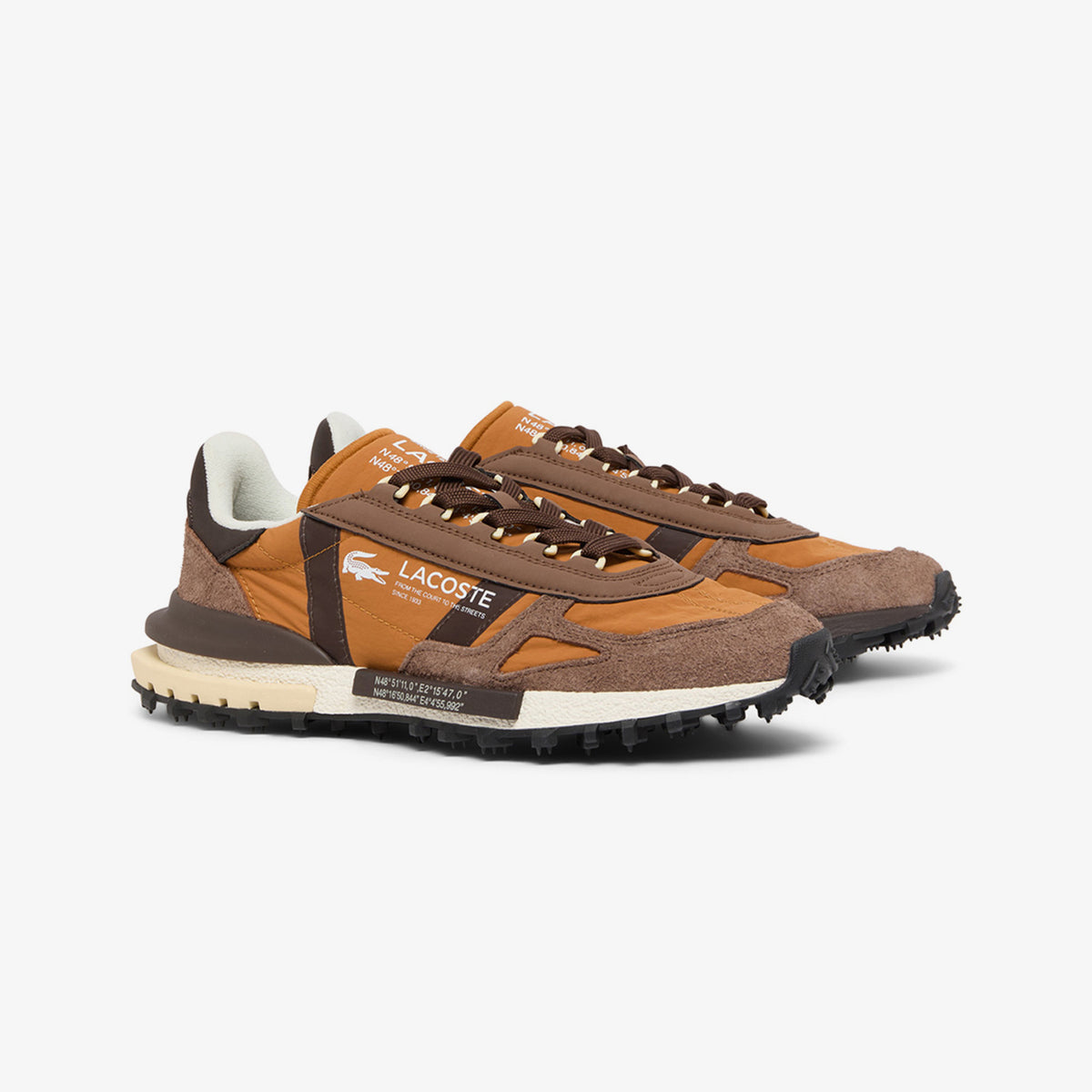 Lacoste Elite Active Erkek Kahverengi Sneaker