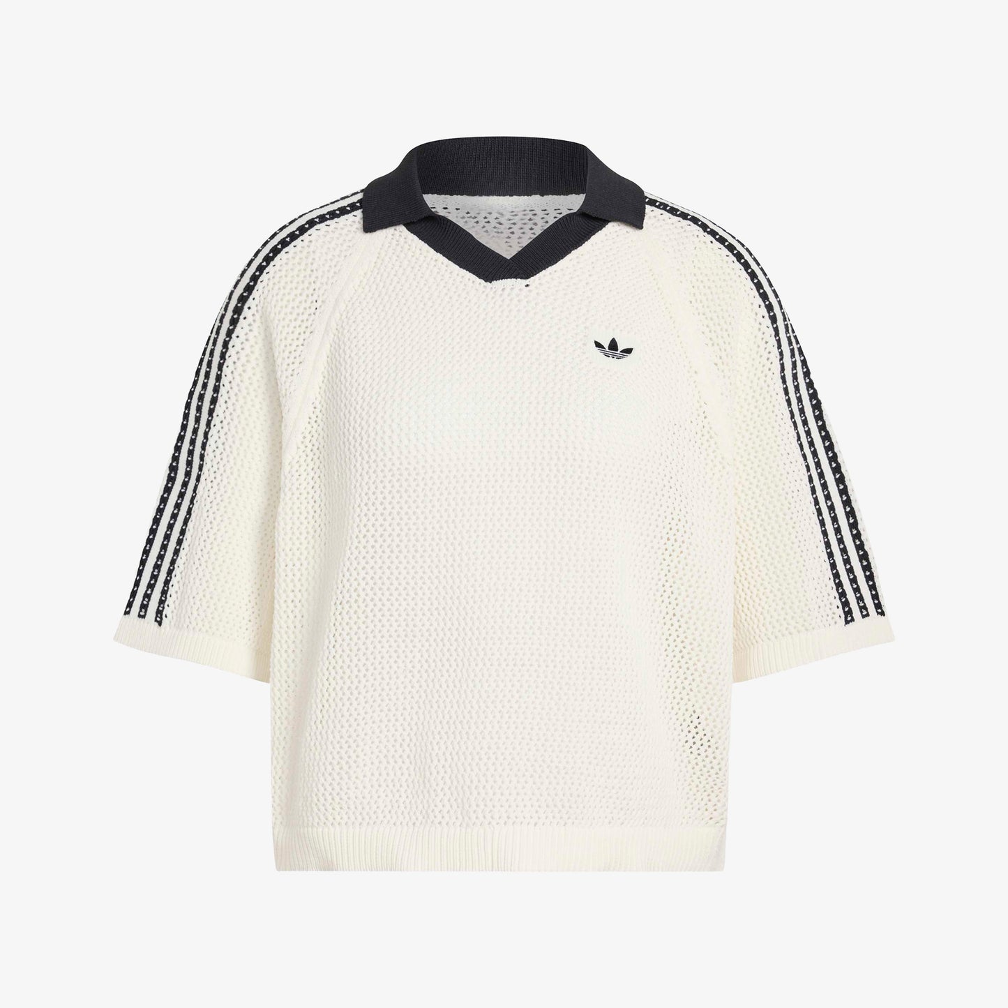 Adidas Crochet Kadın Beyaz Polo