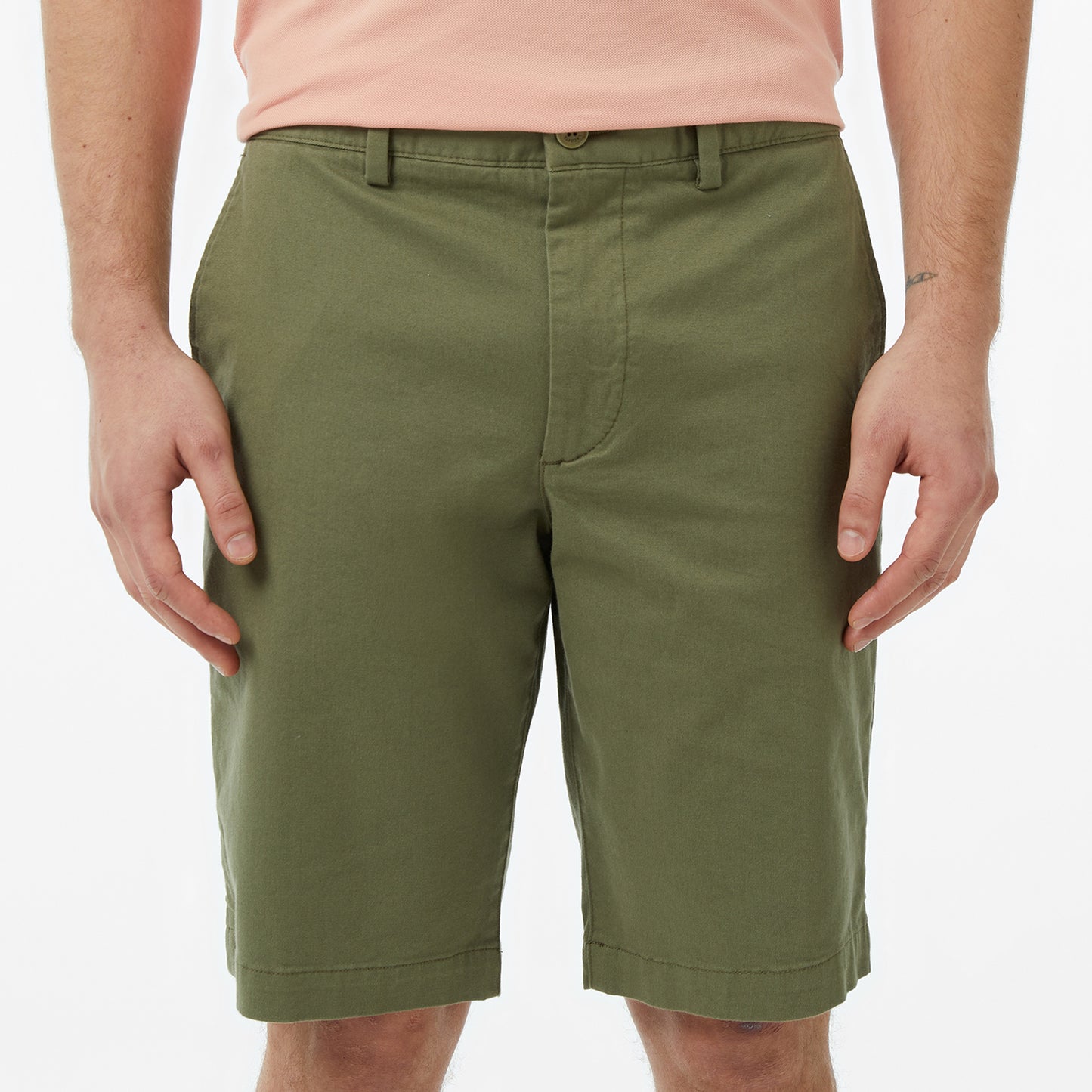 Lacoste Slim Fit Erkek Haki Şort