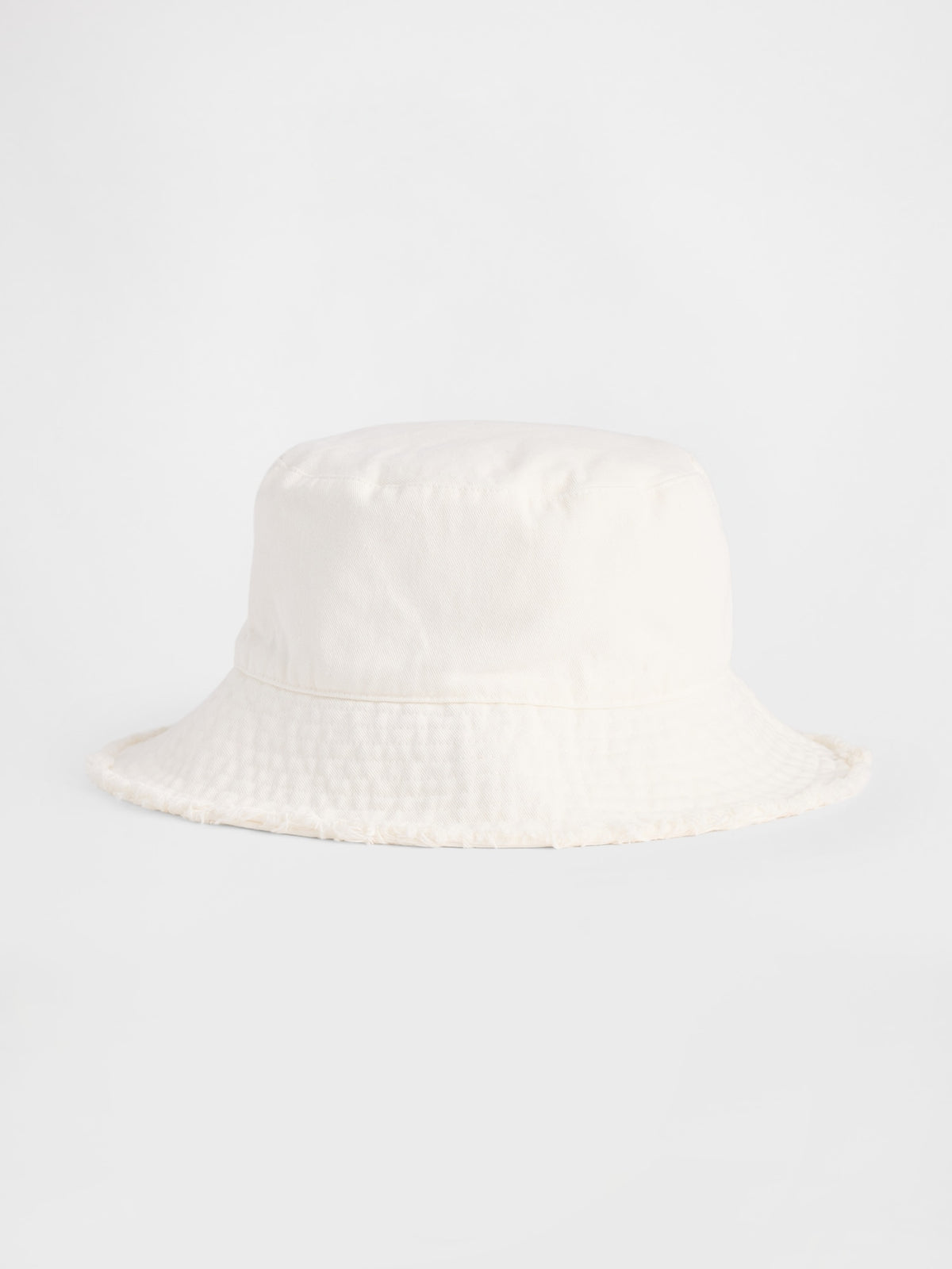 Beyaz Bucket Şapka