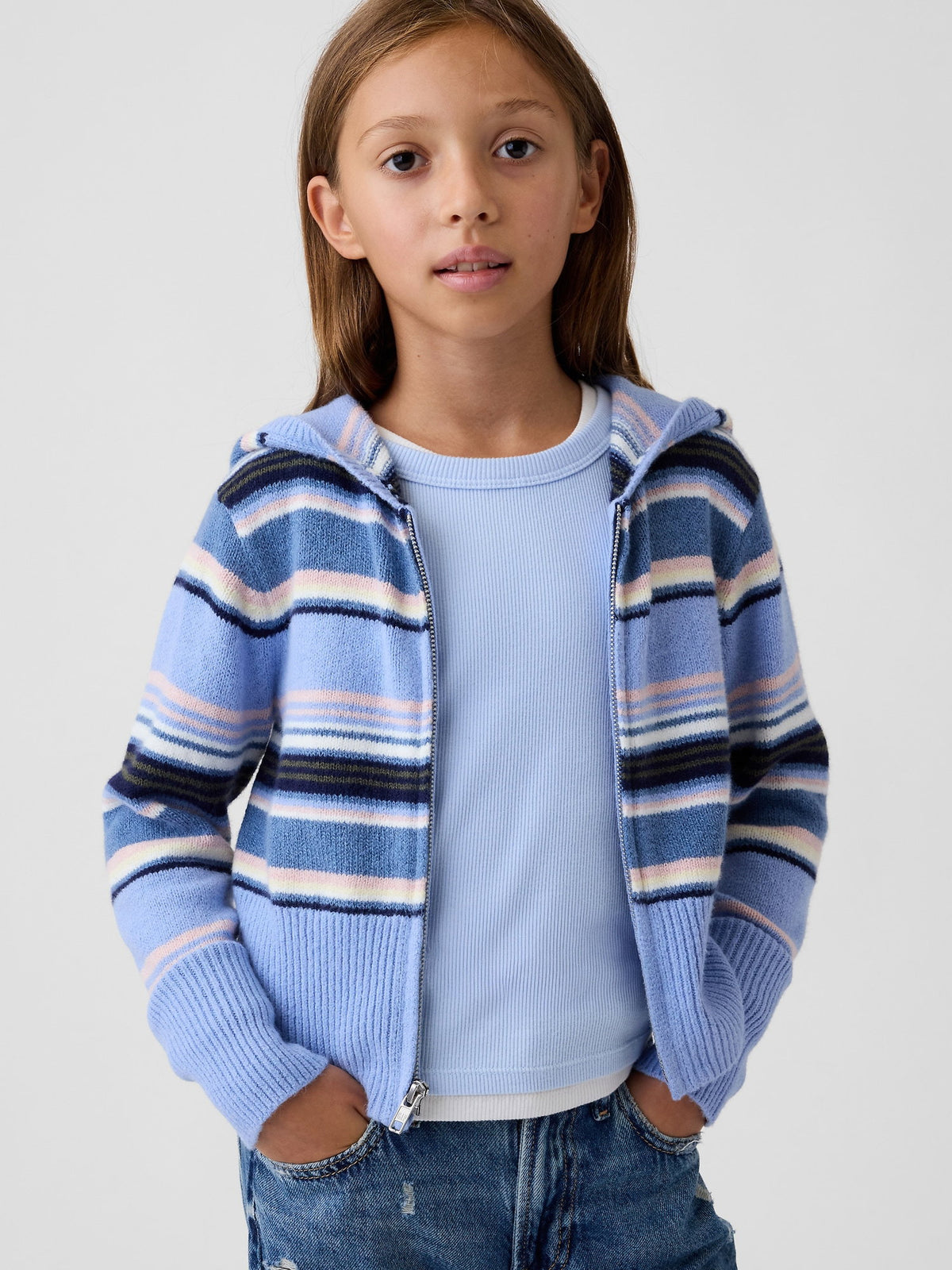 Mavi Cashsoft Fermuarlı Sweatshirt