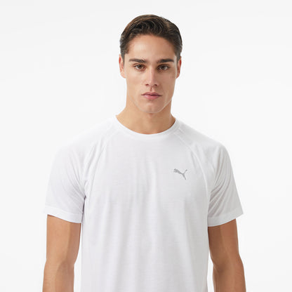 Puma Evostrıpe Erkek Beyaz T-shirt