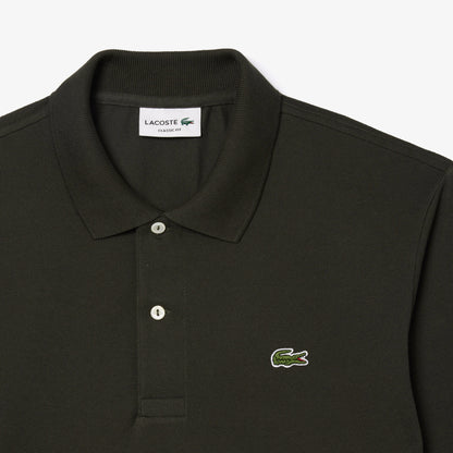 Lacoste L.12.12 Erkek Classic Fit Uzun Kollu Bordo Polo