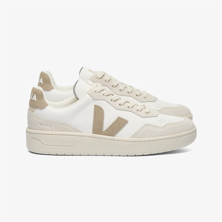 Veja V-90 O.t. Leather Kadın Beyaz Sneaker