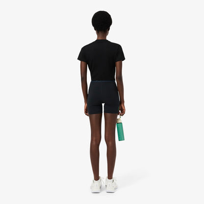 Lacoste Kadın Slim Fit Siyah Tayt