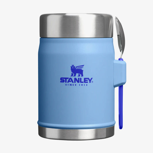 Stanley The Legendary Food Jar + Spork 0.4l Unisex Mavi Termos
