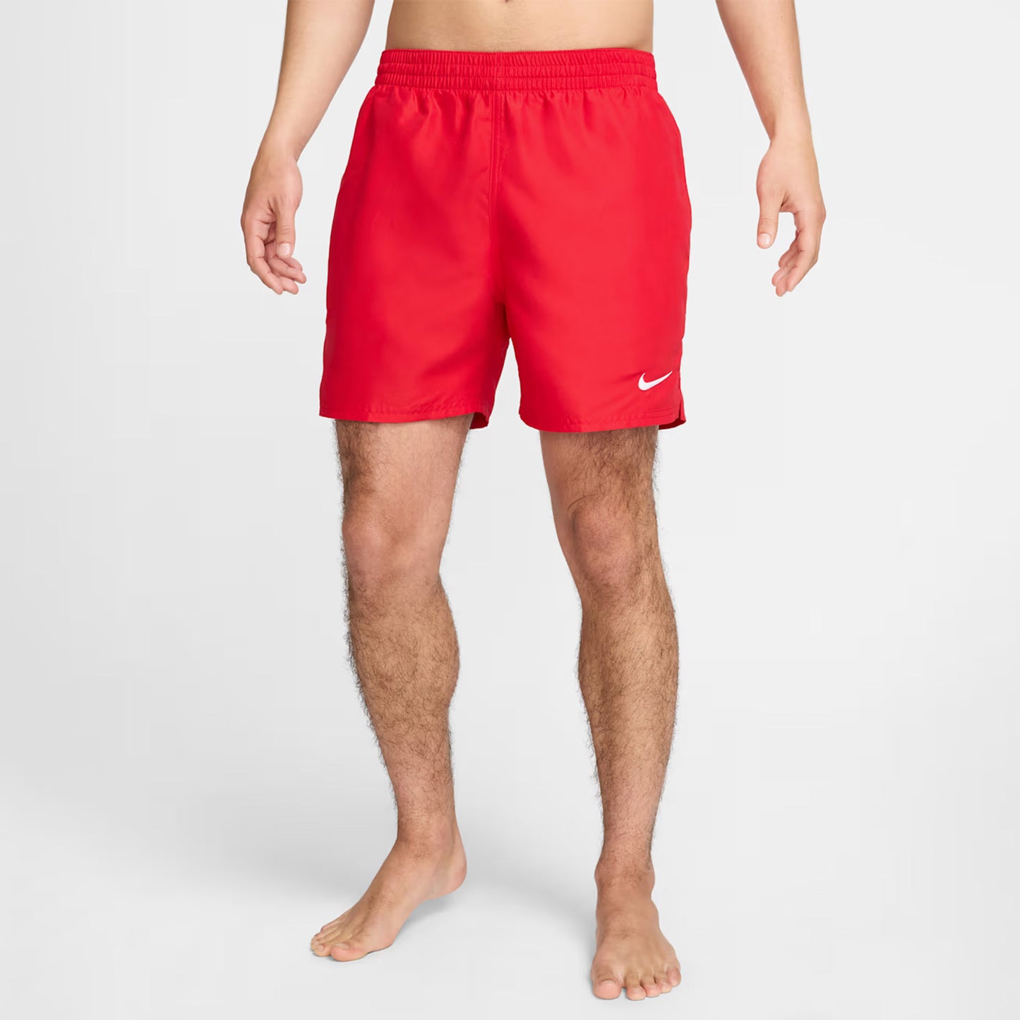 Nike Swim Breaker Solid Essential Erkek Kırmızı Deniz Şortu