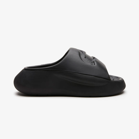 Lacoste Croco 3.0 Kadın Siyah Terlik