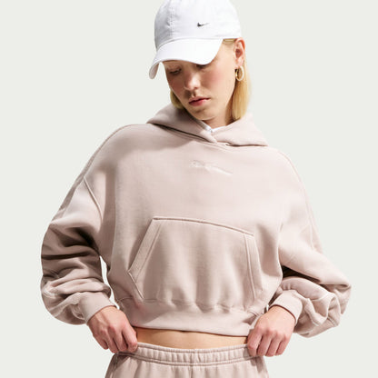 Nike Studio Fleece Kadın Krem Sweatshirt