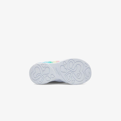 Skechers Infinite Heart Lights Çocuk Gri Spor Ayakkabı