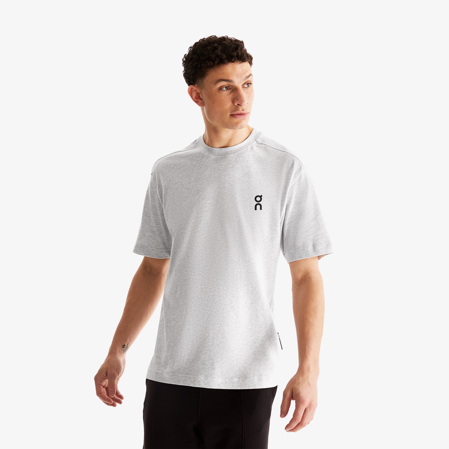 On Club Erkek Gri T-shirt