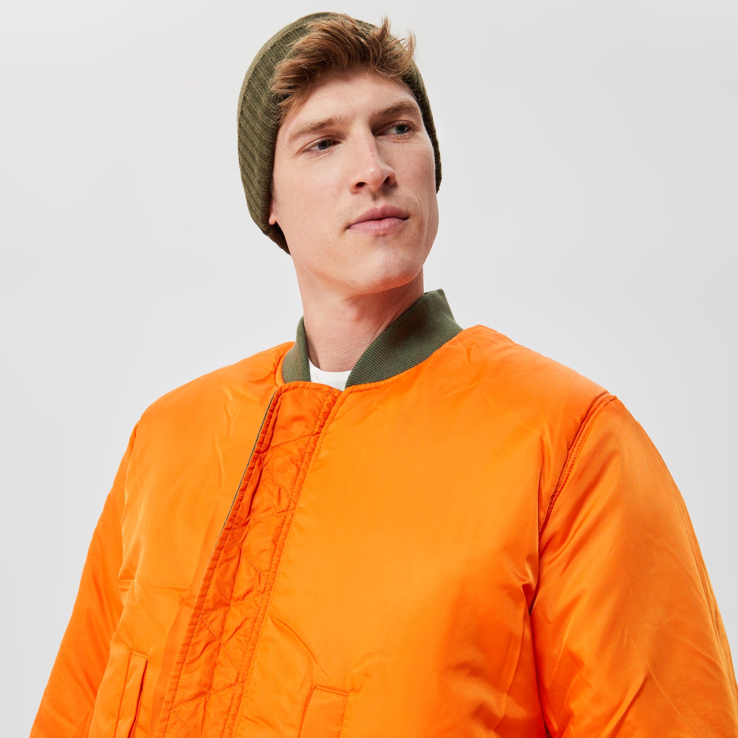 Alpha Industries Ma-1 Flight Erkek Yeşil Ceket