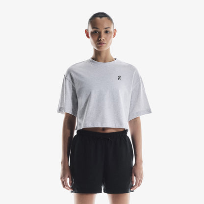 On Club Boxy Kadın Gri T-shirt