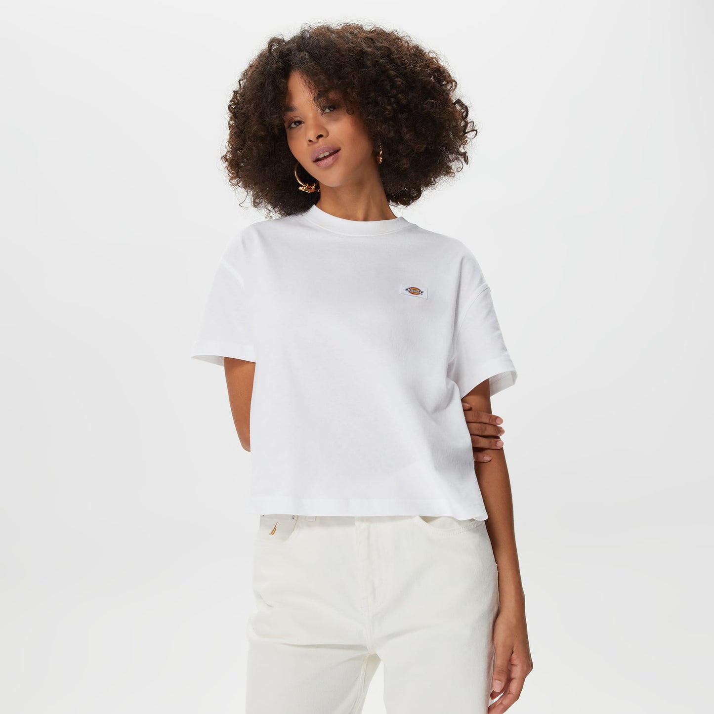 Dickies Oakport Kadın Beyaz T-shirt