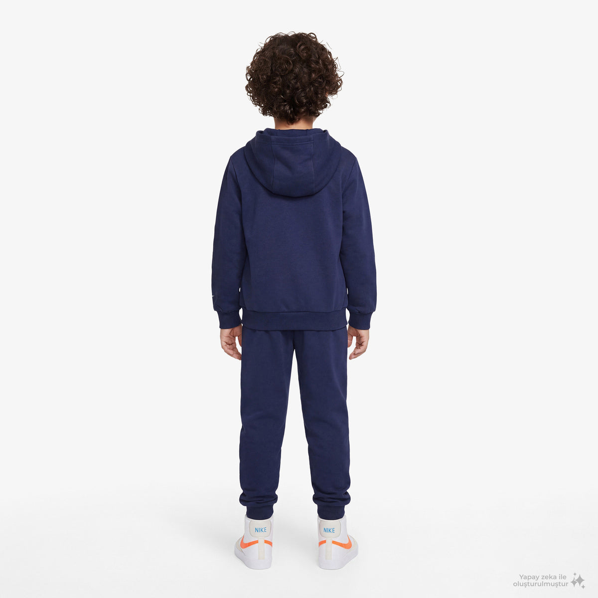 Nike Sportswear Reveal Set Çocuk Mavi Eşofman Takımı