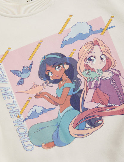 Disney Princess:trade_mark: Sweatshirt (2-8 Yaş)