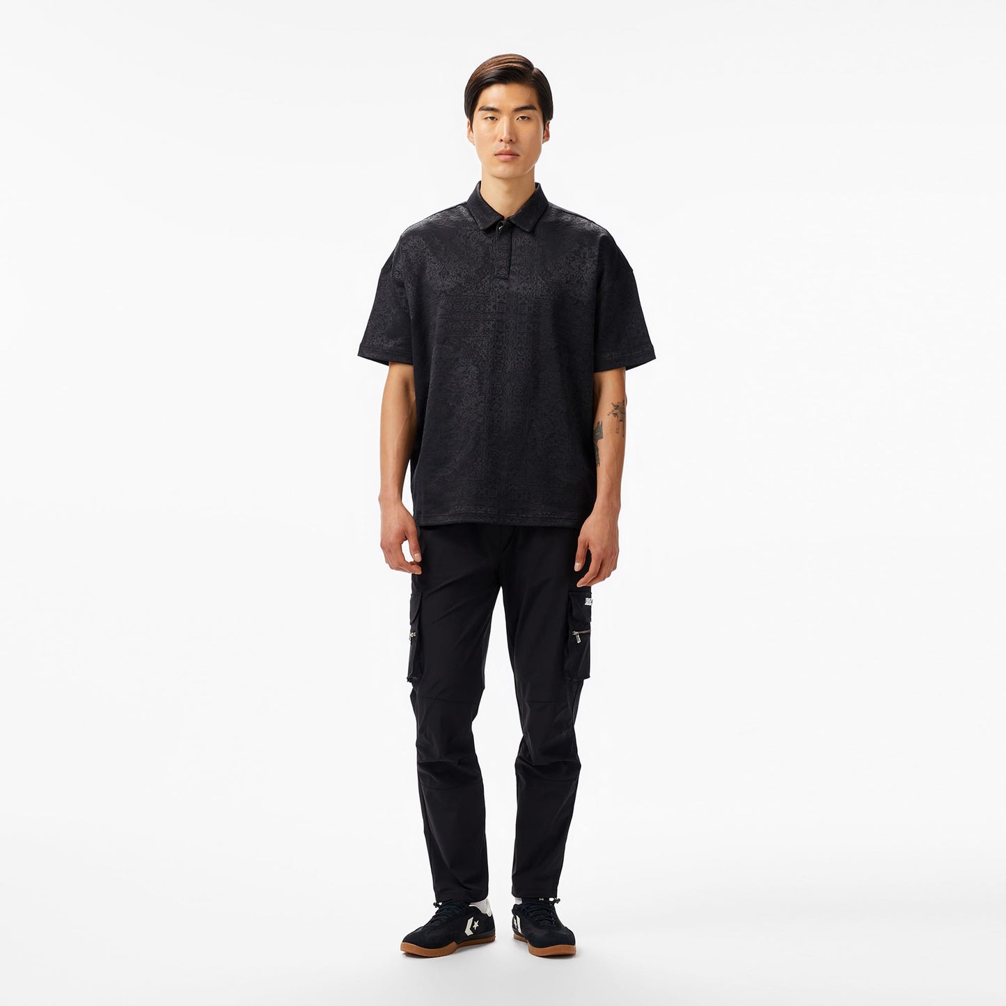 Les Benjamins Utility 401 Erkek Siyah Pantolon