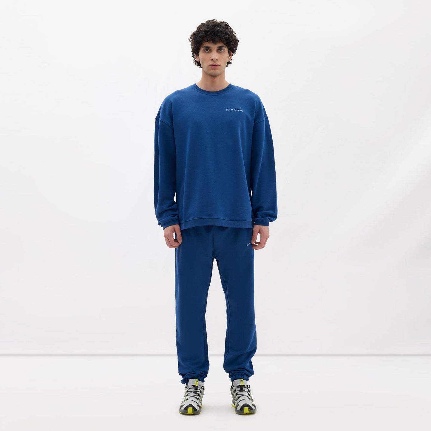 Les Benjamins Core Erkek Mavi Sweatshirt