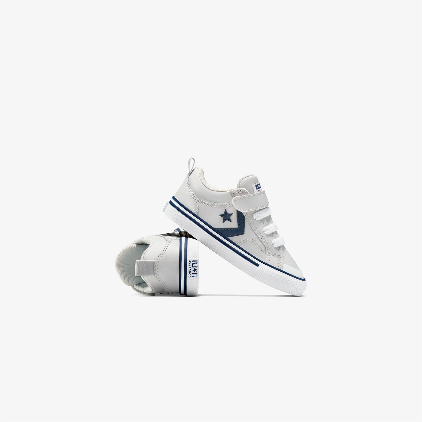 Converse Pro Blaze Strap Leather Easy On Bebek Gri Sneaker