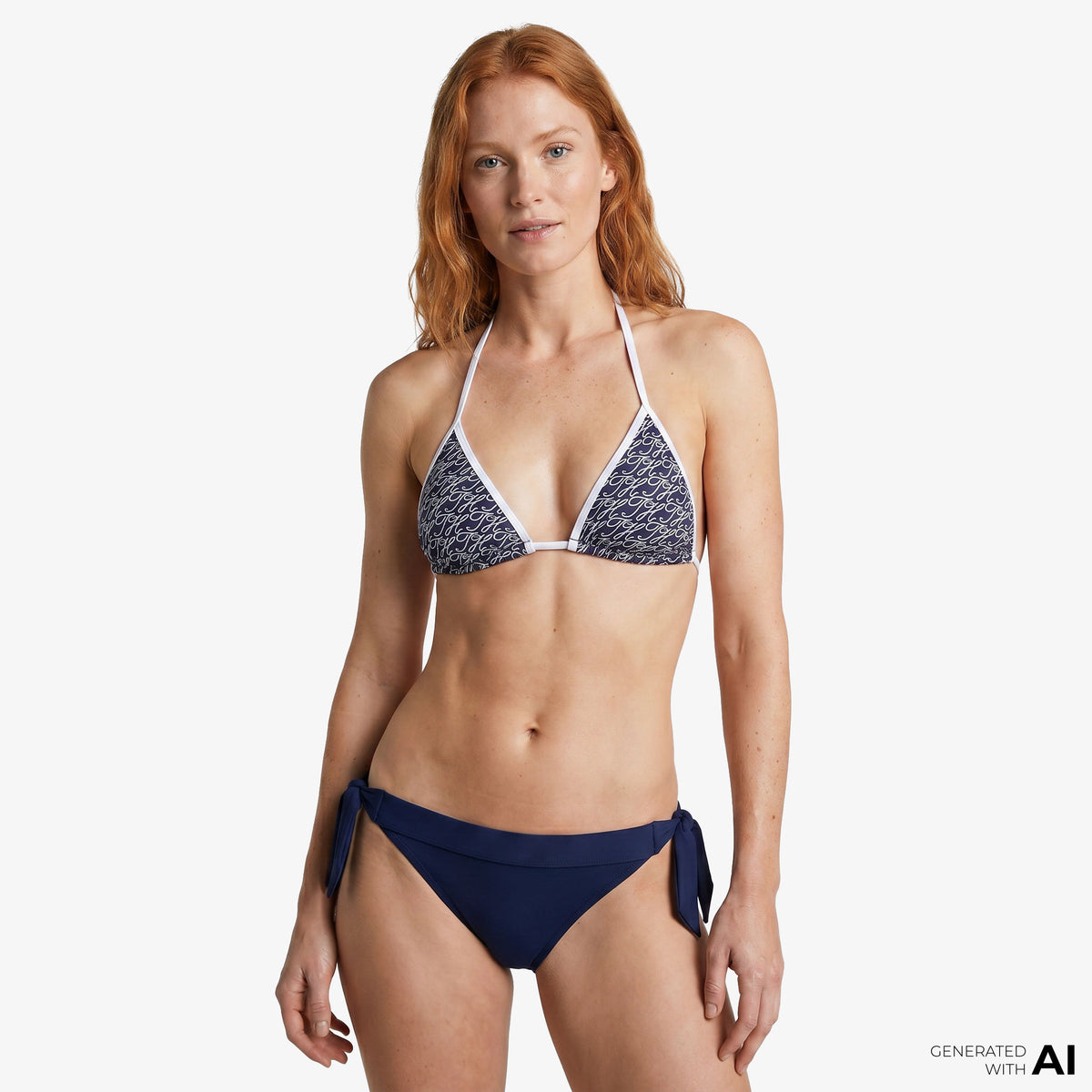 Tommy Hilfiger Essentials Kadın Lacivert Bikini Üstü