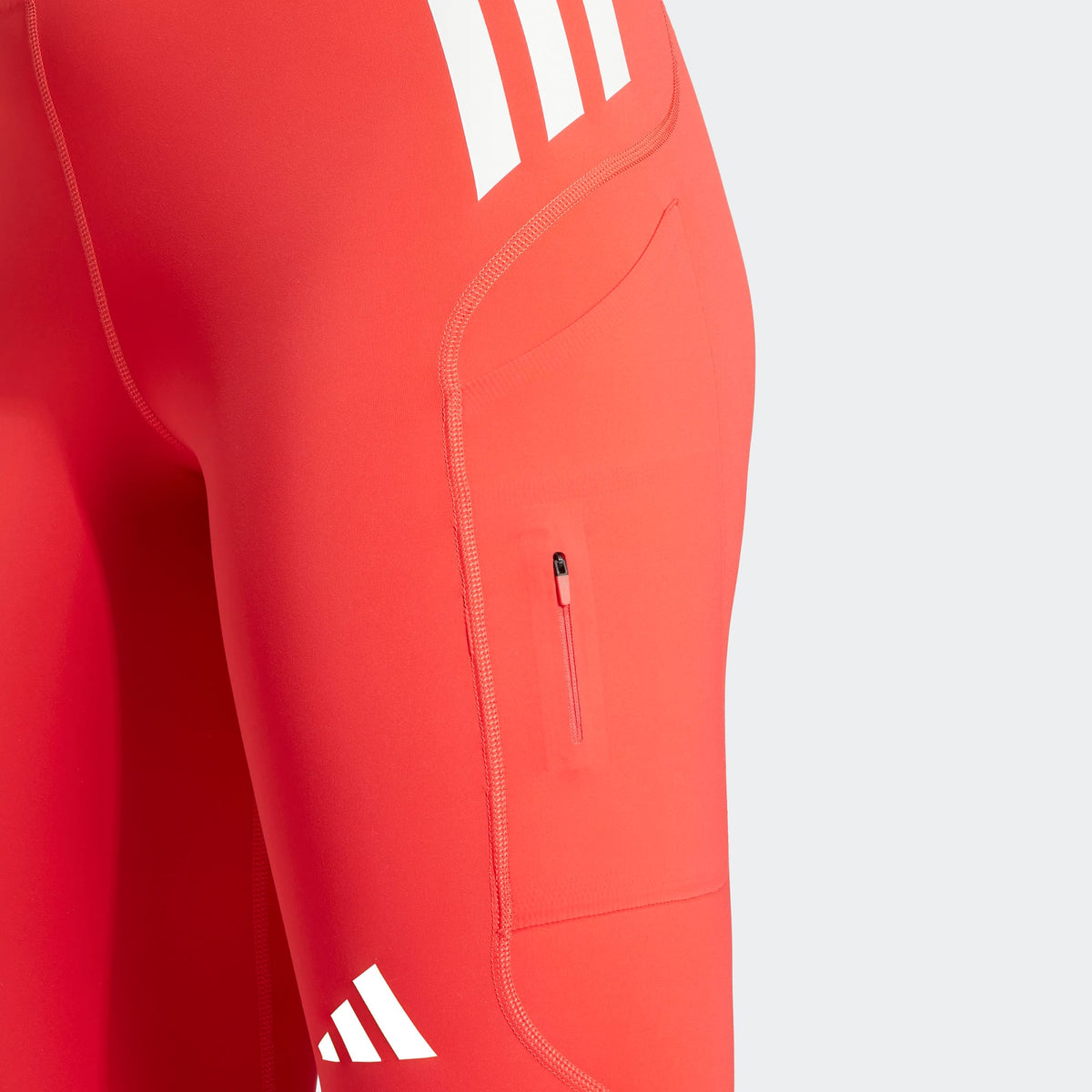 Adidas Adizero Full Length Kadın Kırmızı Koşu Taytı