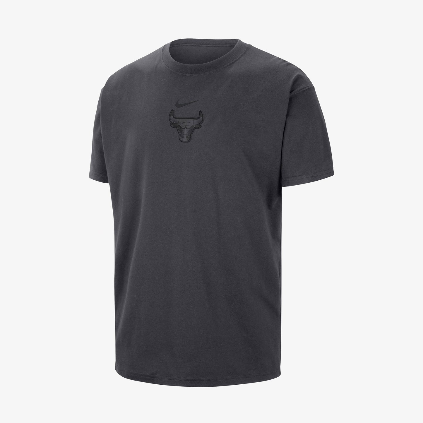 Nike Chicago Bulls Premium Erkek Gri T-shirt