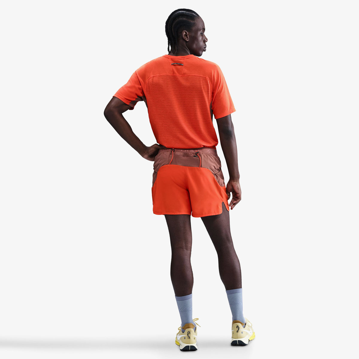 Nike Dfadv Solar Chase Ss Erkek Kırmızı T-shirt
