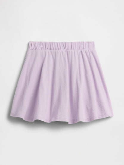 Lila Pull-on Jersey Şort Etek