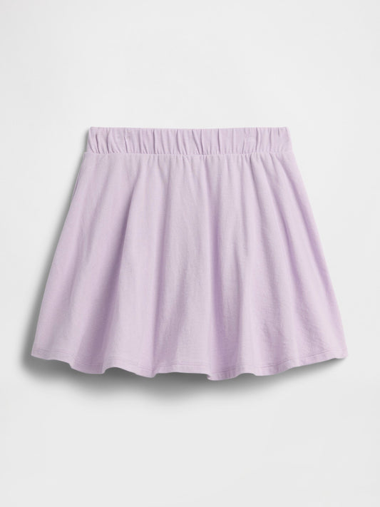 Lila Pull-on Jersey Şort Etek