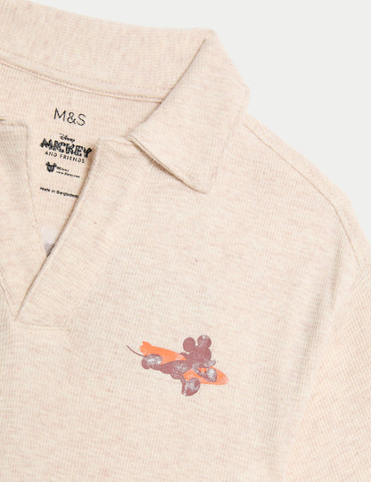 Saf Pamuklu Mickey Mouse:trade_mark: 2'li Takım (1-8 Yaş)