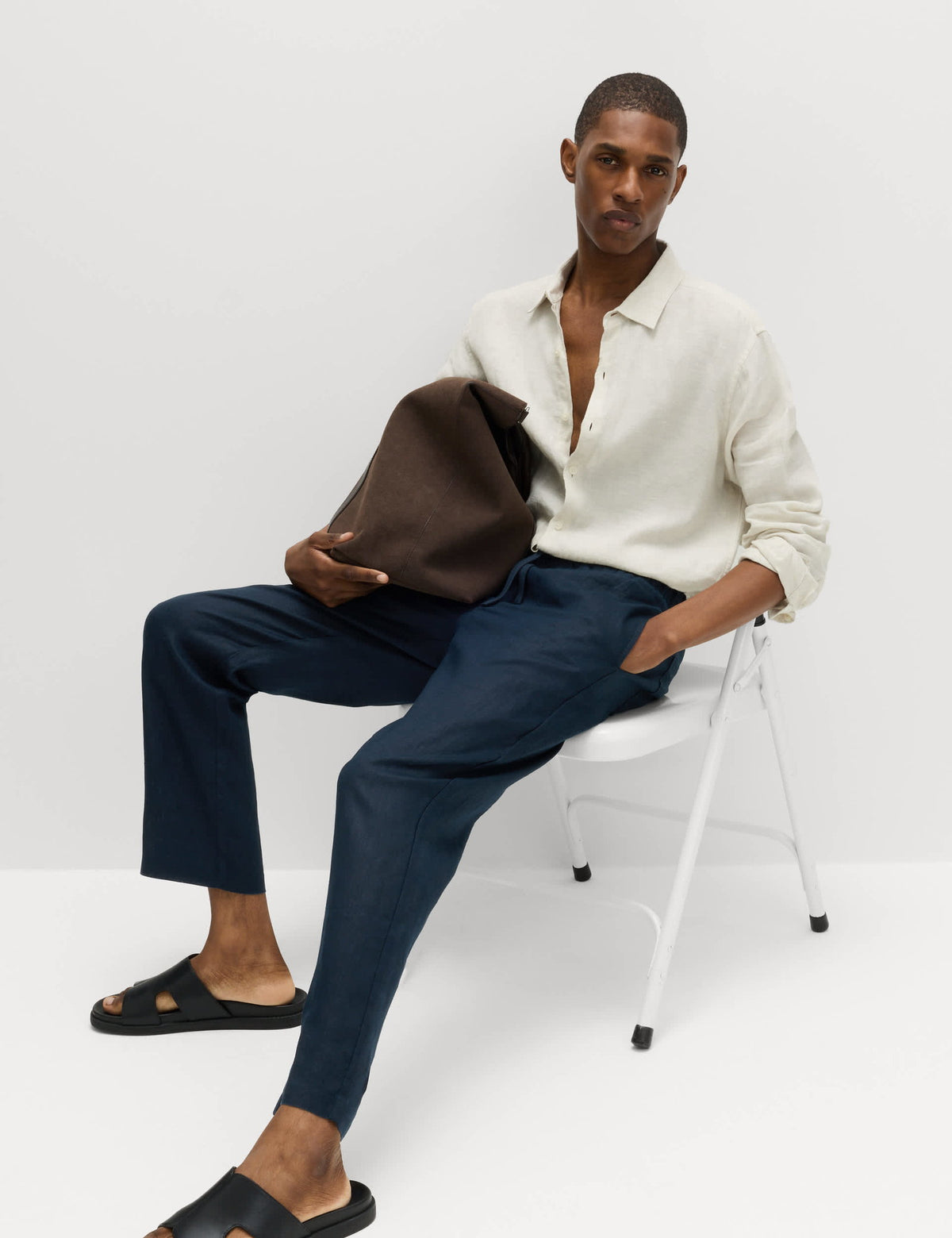 Keten Erkek Pantolon