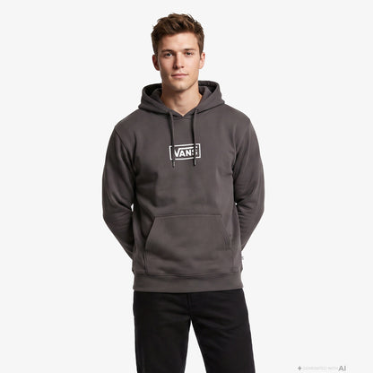 Vans Blocked Box Erkek Siyah Sweatshirt