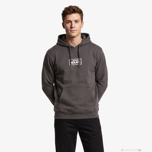 Vans Blocked Box Erkek Siyah Sweatshirt