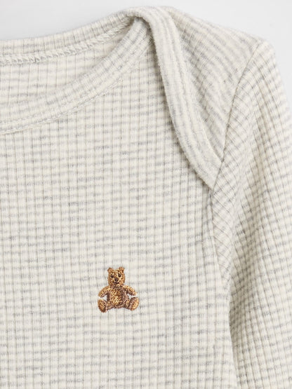 Açık Gri First Favorites Tinyrib Bodysuit