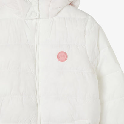 Skechers G Outerwear Padded Çocuk Beyaz Ceket