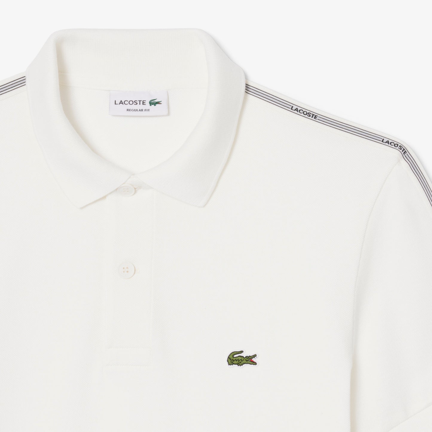 Lacoste Regular Fit Erkek Beyaz Polo