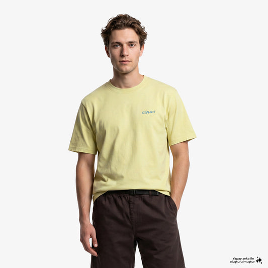 Gramicci Ice Sculpture Erkek Yeşil T-shirt