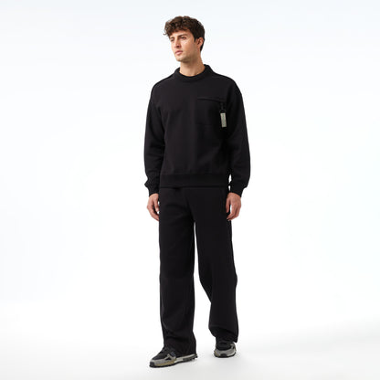 Lacoste X House Of Superstep Sport Erkek Siyah Sweatshirt