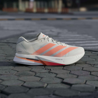 Adidas Adizero Boston 13 Unisex Beyaz Koşu Ayakkabısı