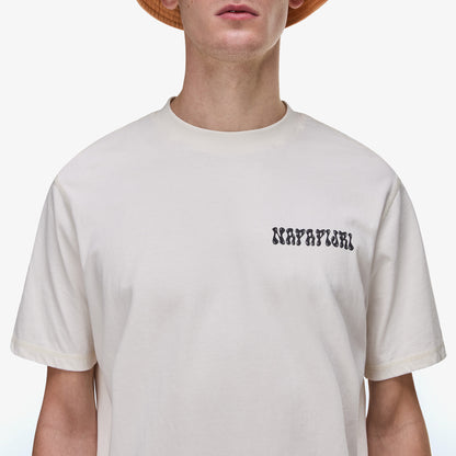 Napapijri S-sol Erkek Beyaz T-shirt