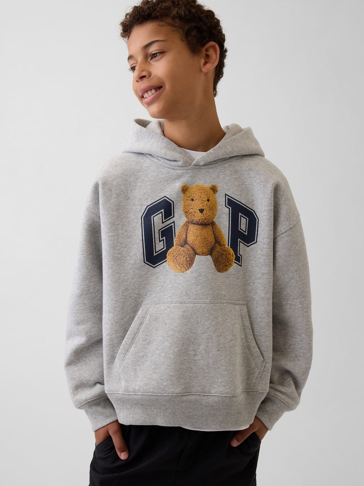 Gri Vintagesoft Brannan Bear Logo Sweatshirt