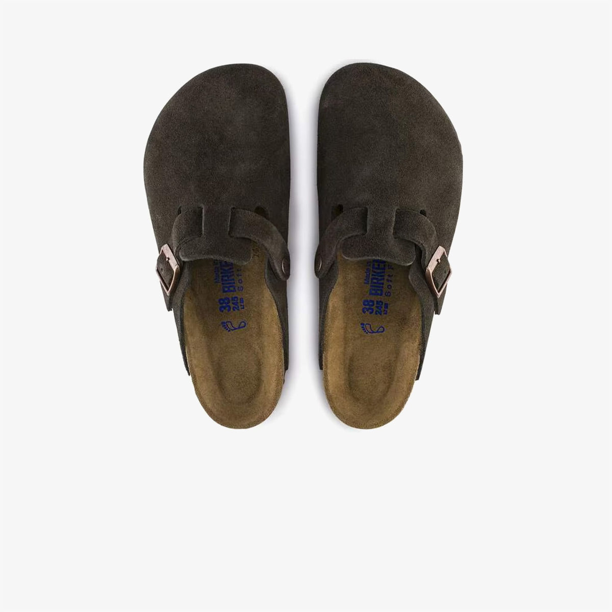Birkenstock boston Soft Footbed Unisex Yeşil Terlik