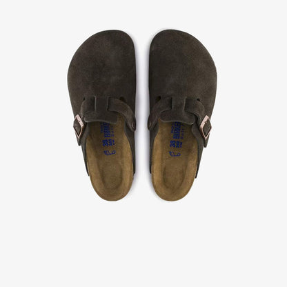 Birkenstock boston Soft Footbed Unisex Yeşil Terlik