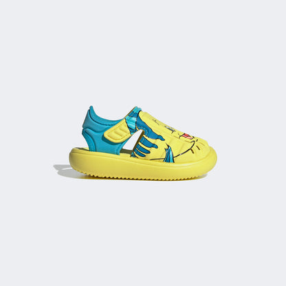 Adidas Flounder Bebek Sarı Sandalet