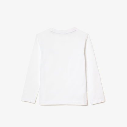 Lacoste Classic Çocuk Beyaz T-shirt