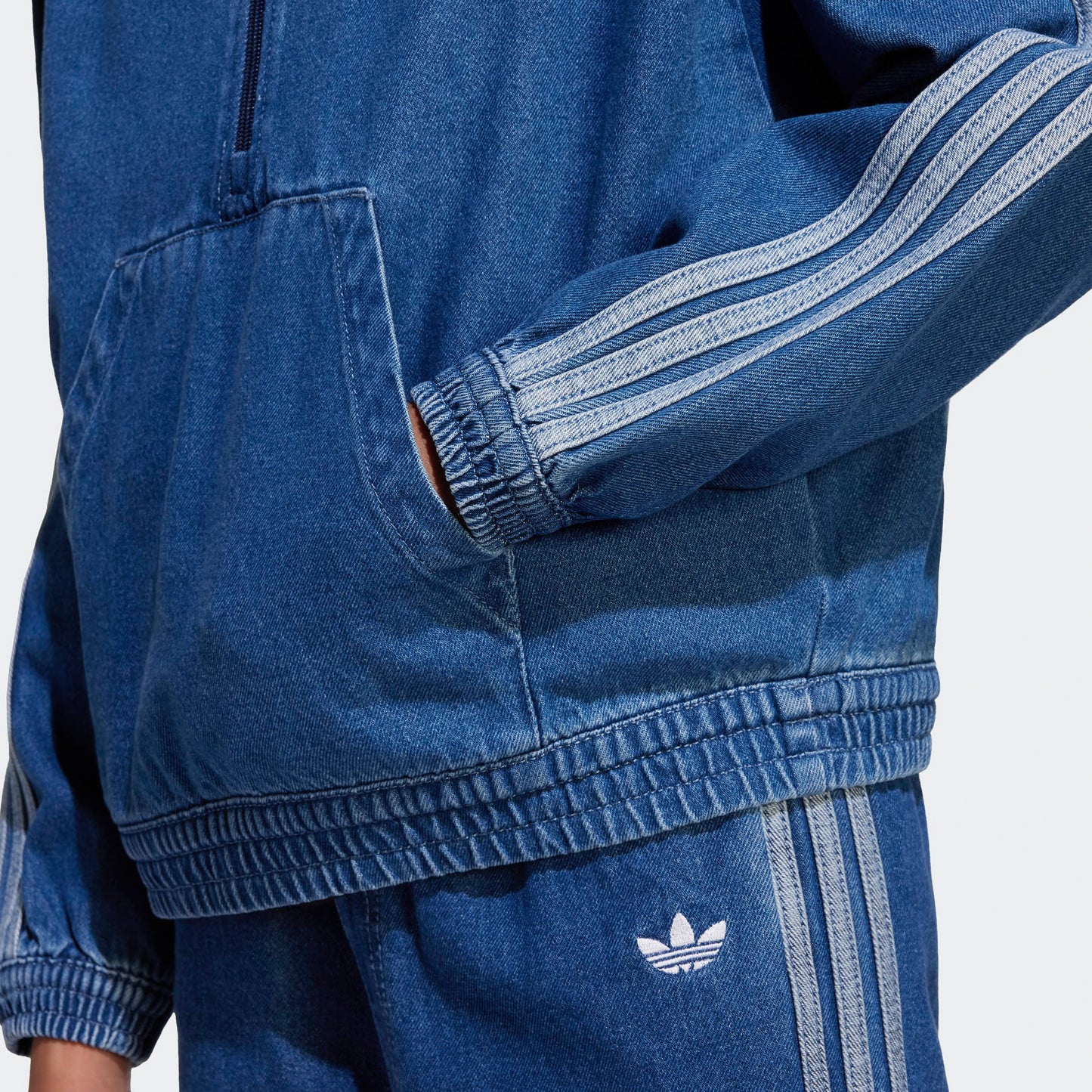Adidas Jacket Çocuk Mavi Ceket